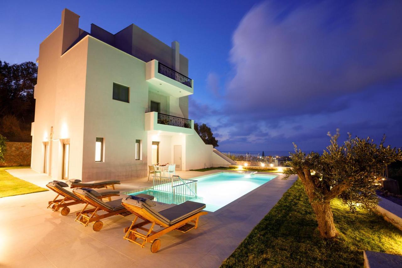 Apartment Tilio - New Apartment With Private Pool 1400M From The Beach Rétino Exterior foto