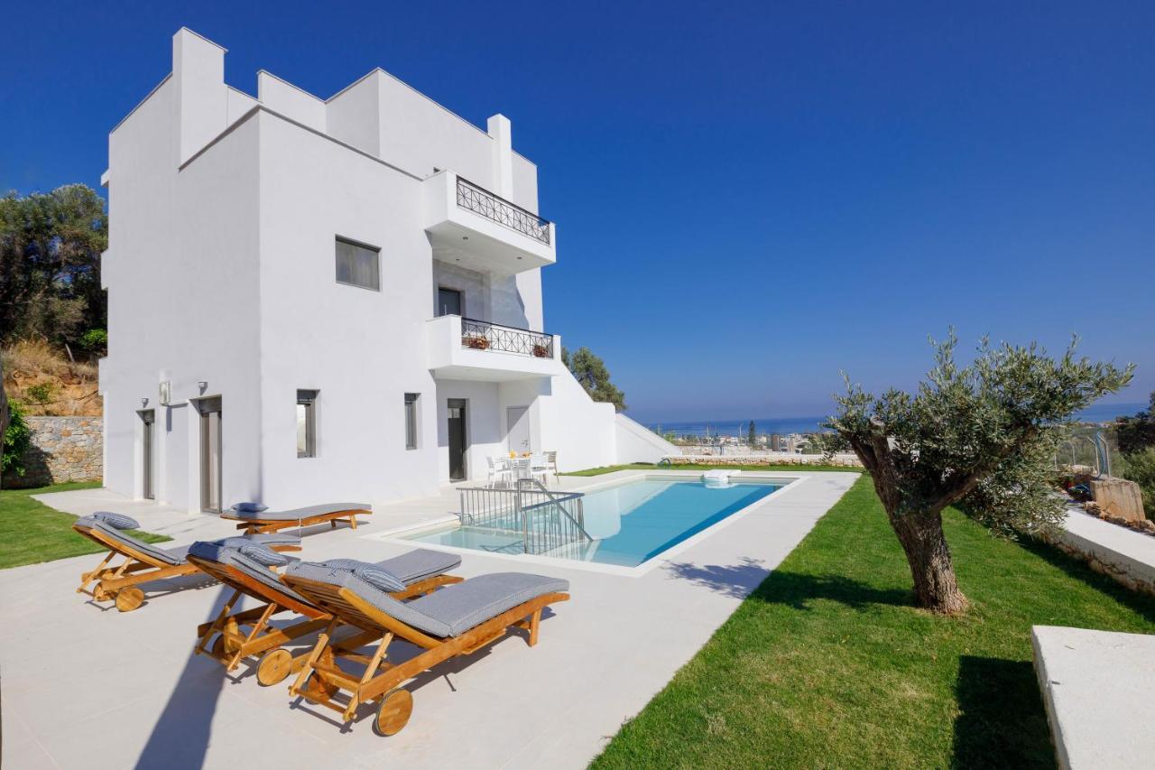 Apartment Tilio - New Apartment With Private Pool 1400M From The Beach Rétino Exterior foto