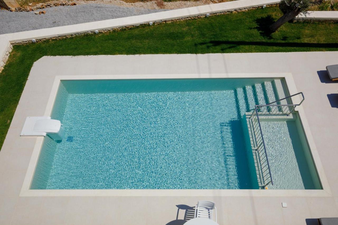 Apartment Tilio - New Apartment With Private Pool 1400M From The Beach Rétino Exterior foto